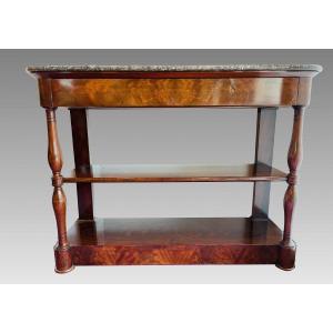 Console - Serving Mahogany Restoration Period