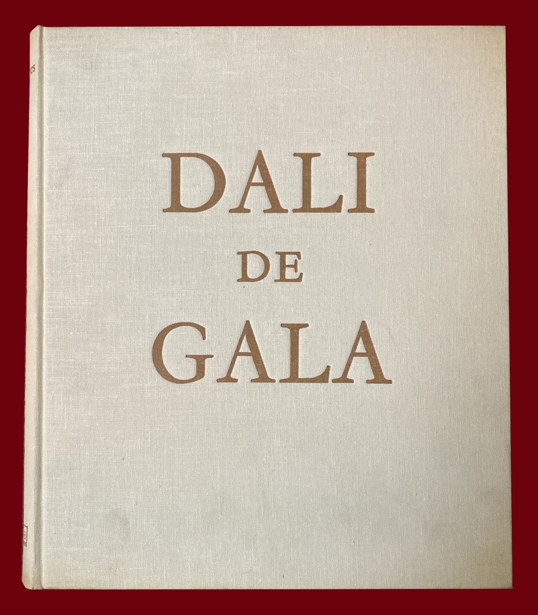 Dali Salvator (1904-1989) "don Quixote & The Serpent Violin" Original Drawing & Dedication/book-photo-2