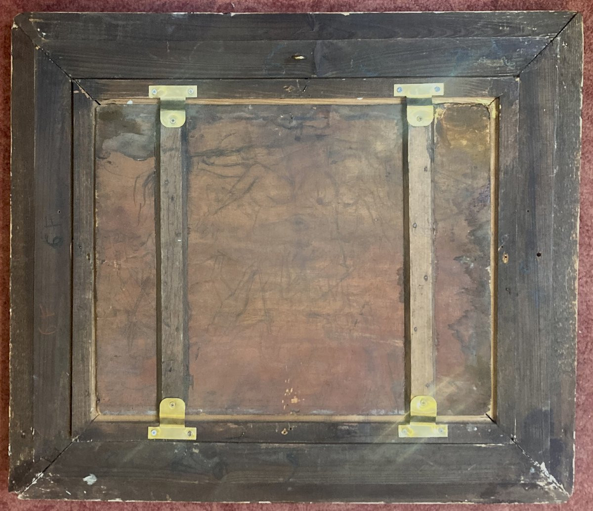 JANNIOT Pierre Georges (1848-1934) "Deauville" Huile sur panneau,Signé,daté-photo-4