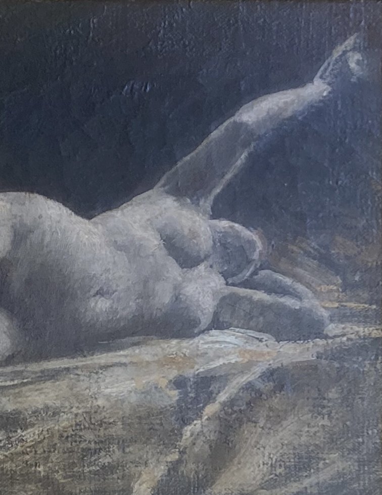 Glaize Léon (1842–1931) “female Nude” Oil On Canvas, Signed, In Its Original Late 19th-century Frame-photo-4