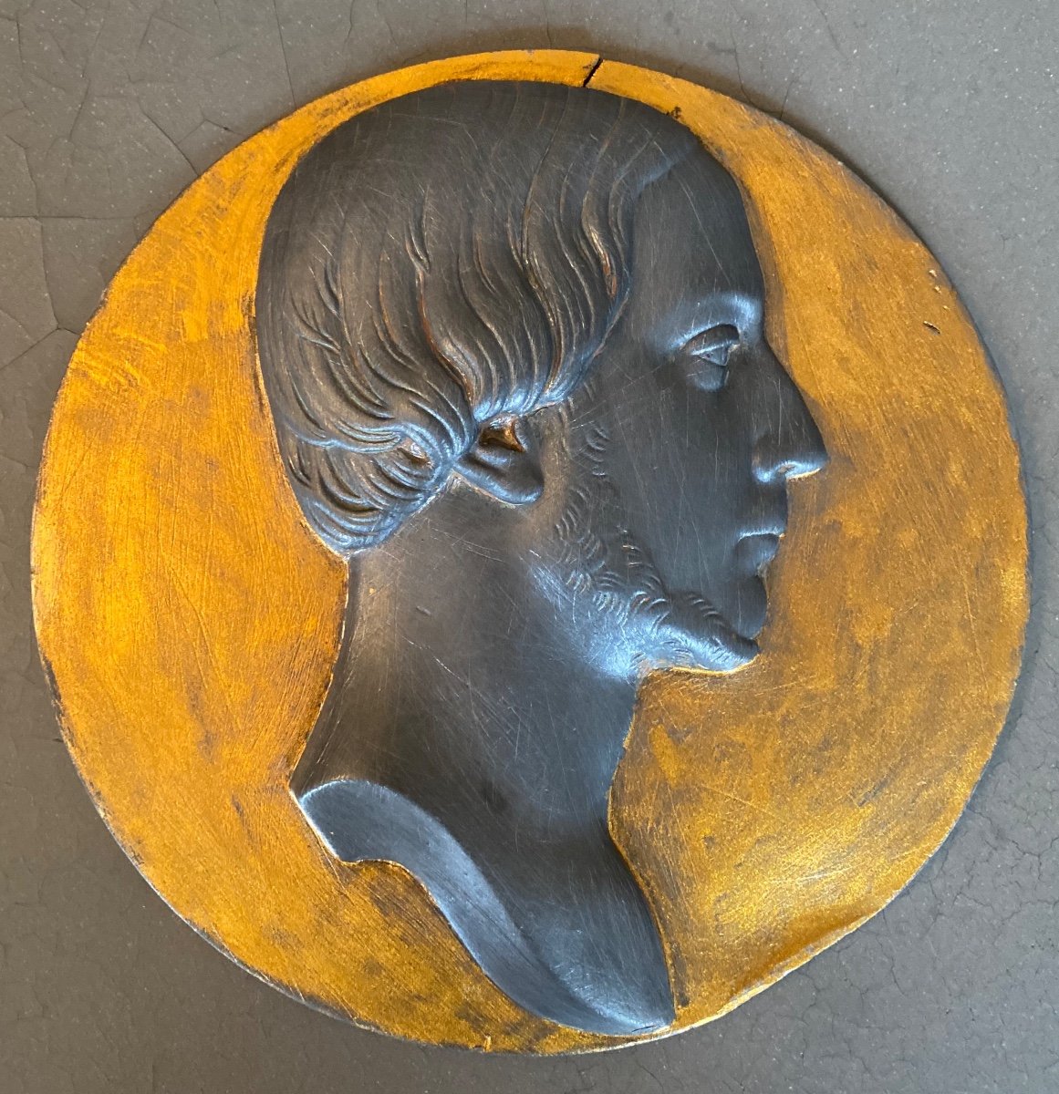 Large Profile Medal Of Ferdinand Philippe d'Orleans (1810-1842)