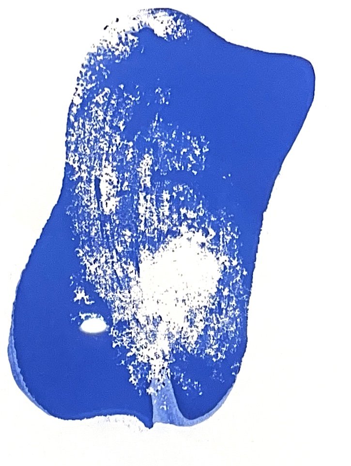 Claude Viallat - Empreintes - 1975 - Monotype à La Gouache Sur Papier-photo-3