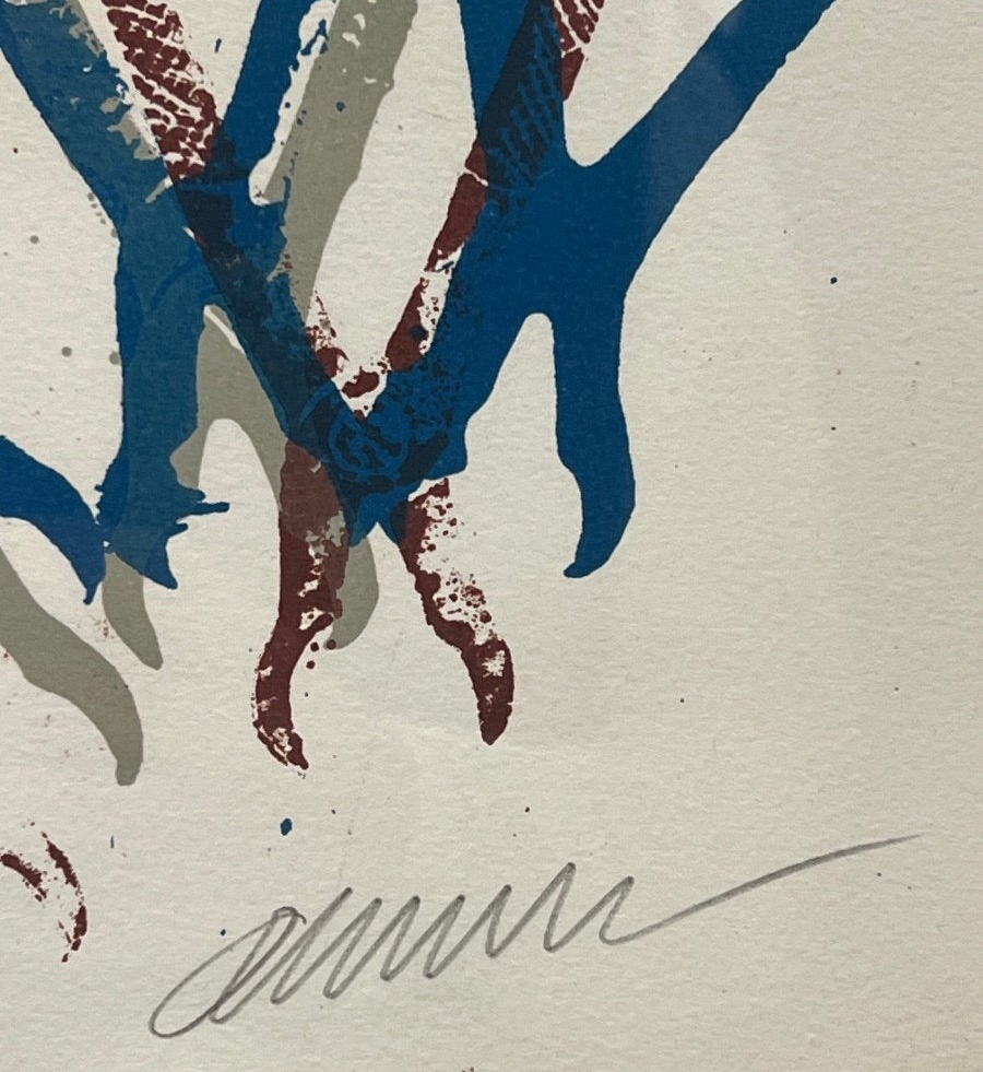 Arman Fernandez - Jaws - Lithograph - Vellum Paper - 1977-photo-3