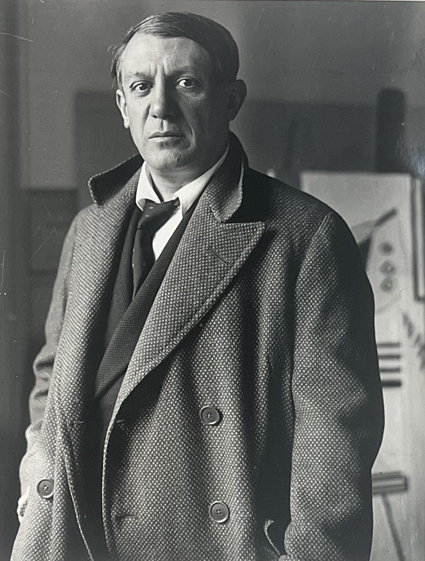 Albert Harlingue - Portrait de Pablo Picasso - Épreuve argentique - 1928-photo-2