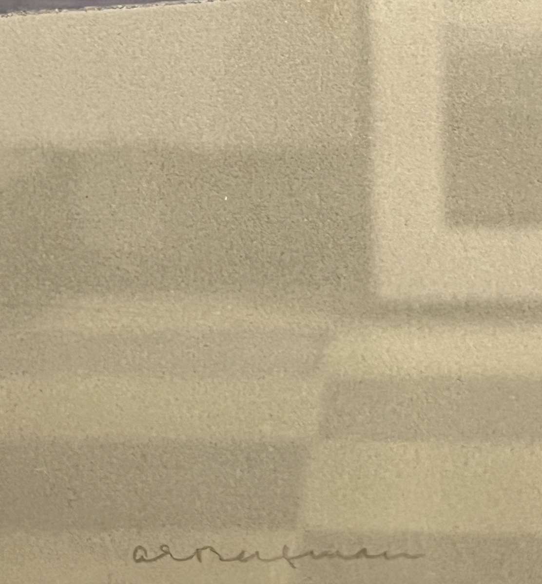 Anna-Eva Bergman - Fjord - Lithographie en couleurs et argentée - 1972-photo-4
