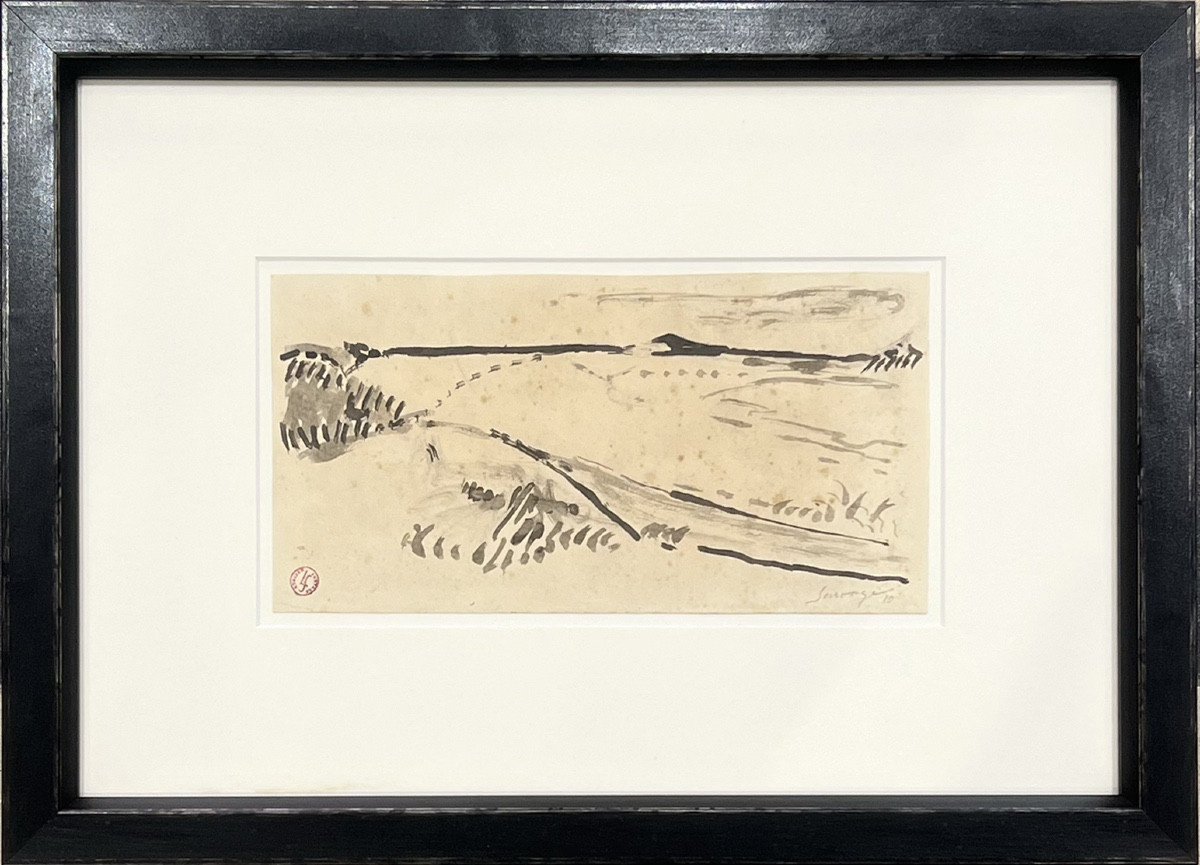 Leopold Survage - Bord de mer - Gouache - (19)10