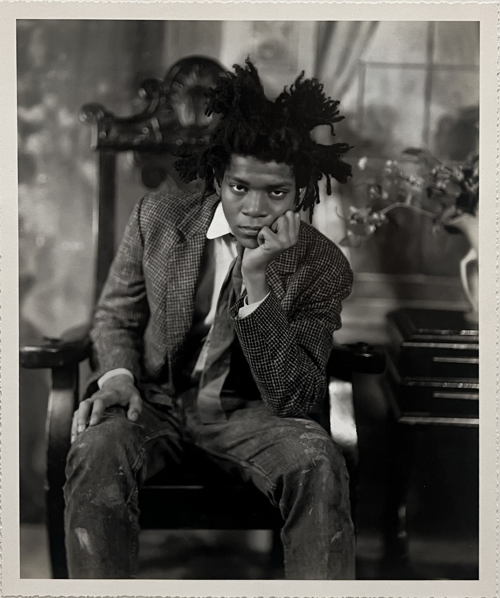 James Van Der Zee - Jean-michel Basquiat - Silver Print - 1982-photo-2