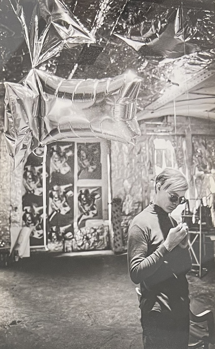 Stephen Shore - Warhol With 'silver Clouds' In Factory - Silver Print - 1965/1967-photo-2