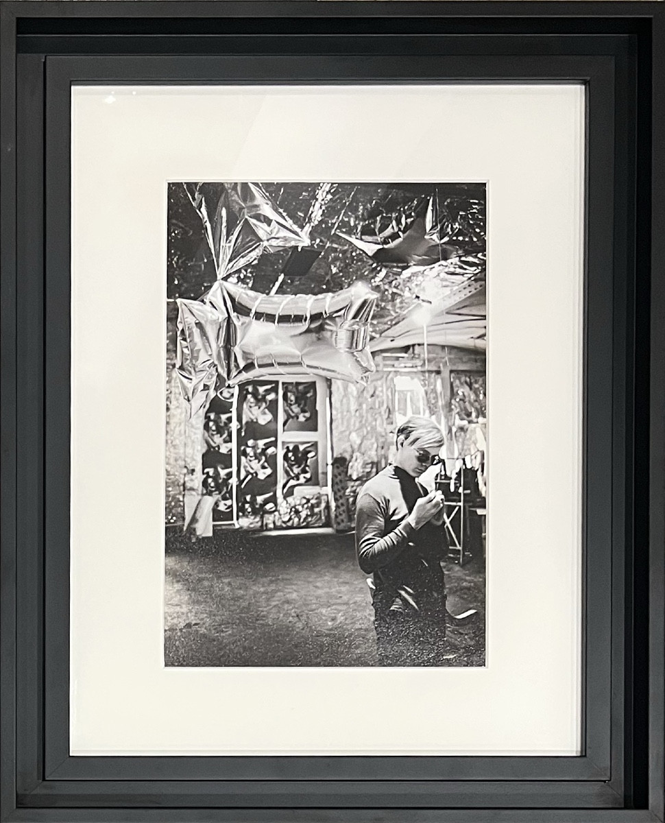 Stephen Shore - Warhol With 'silver Clouds' In Factory - Silver Print - 1965/1967