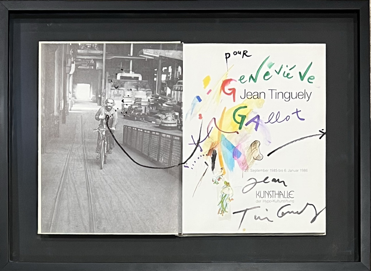 Proantic: Jean Tinguely - Untitled - Mixed Media And Collage On The Fl