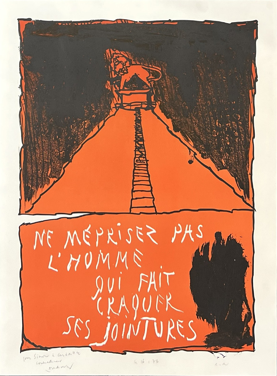 Pierre Alechinsky & Pol Bury - Ne méprisez pas l’homme qui fait craquer ses jointures - 1975-photo-2