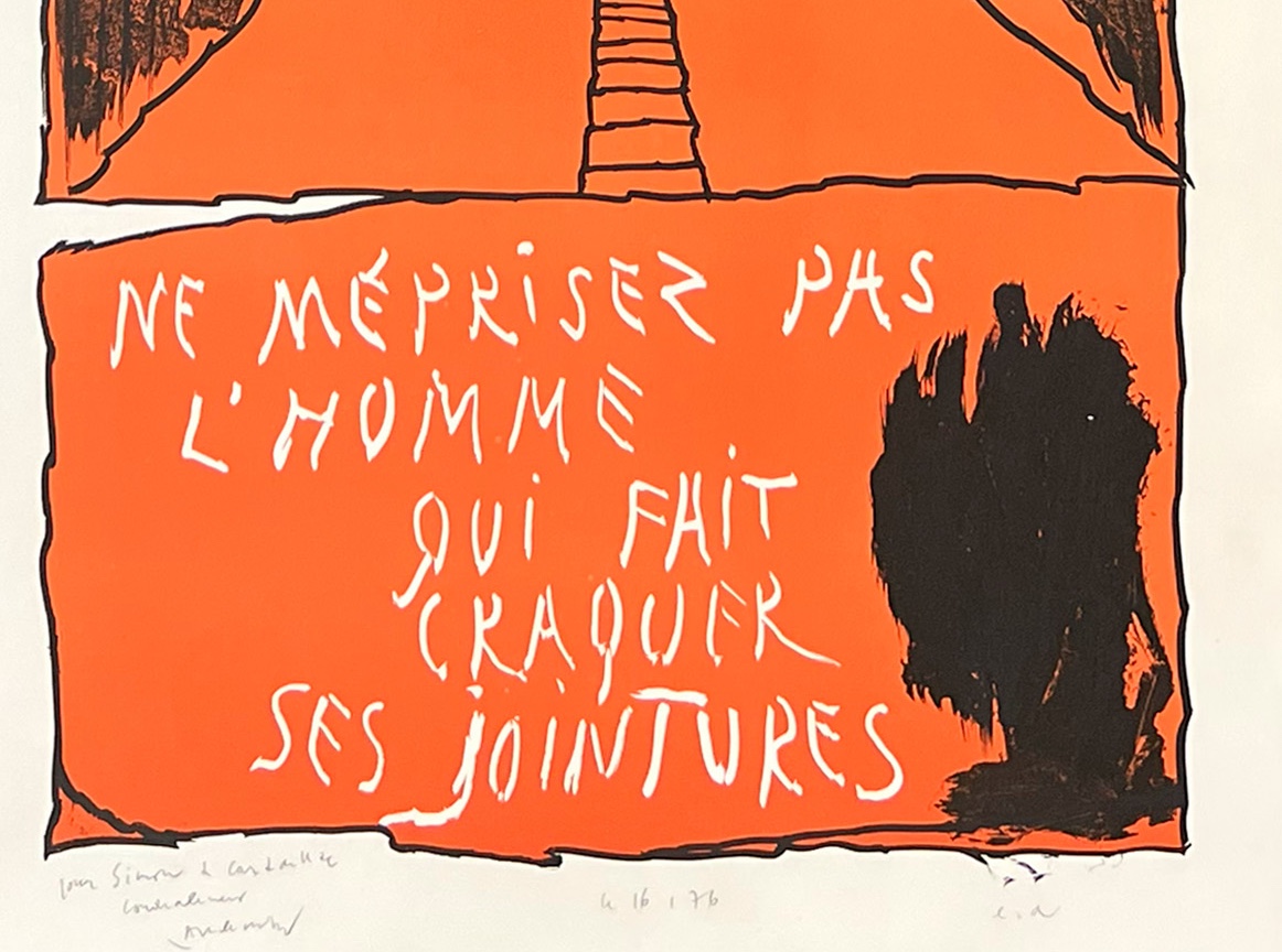 Pierre Alechinsky & Pol Bury - Ne méprisez pas l’homme qui fait craquer ses jointures - 1975-photo-3