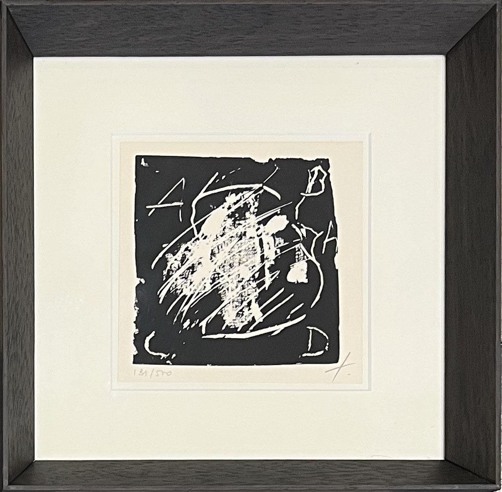 Antonio Tàpies - ABCD - Sérigraphie 