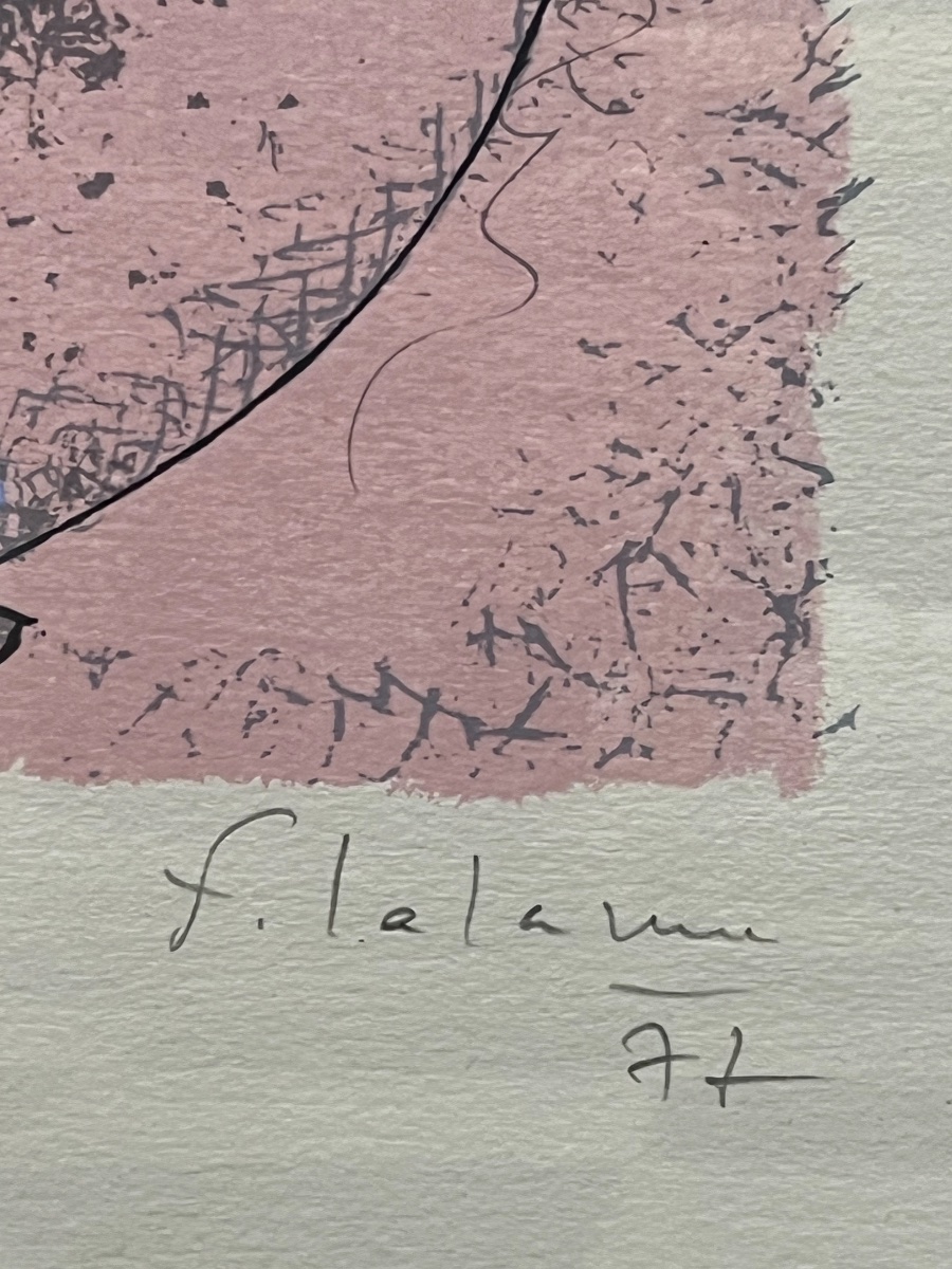 François-Xavier Lalanne - Les animaux de la montagne - Lithographie - 1977-photo-3