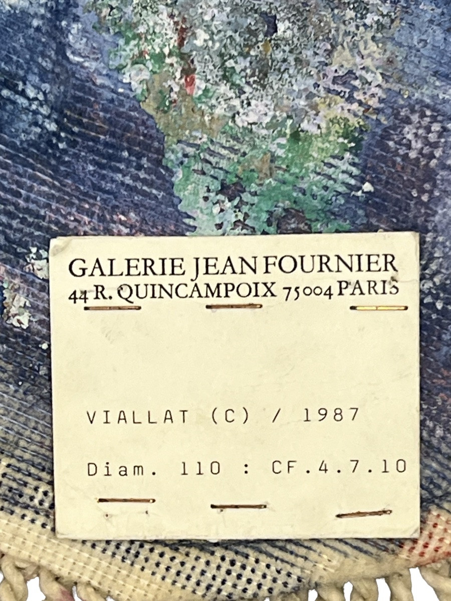 Claude Viallat - 167/1987 - Acrylic On Parasol - 1987-photo-3