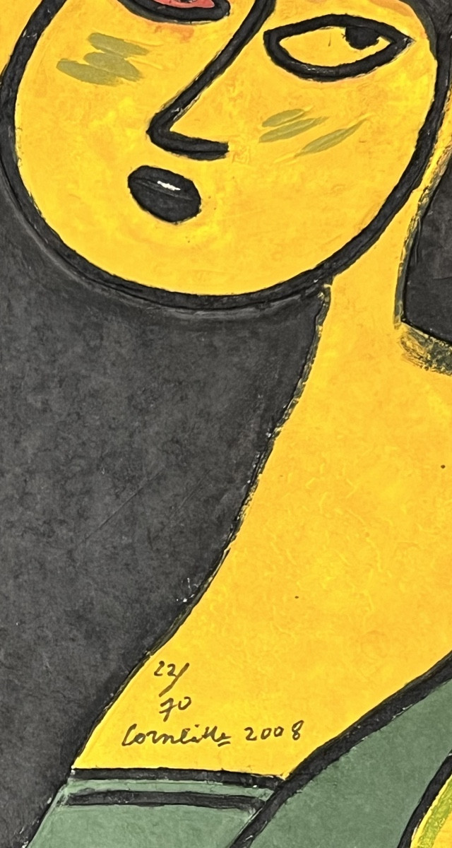 Corneille - Complicité - Aquagravure sur papier - 2008-photo-2