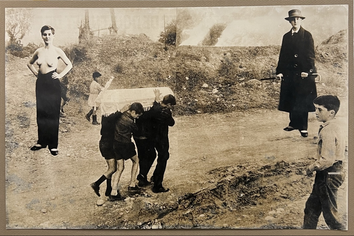 Surrealist Photomontage - Silver Gelatin Print - 20th Century -photo-2