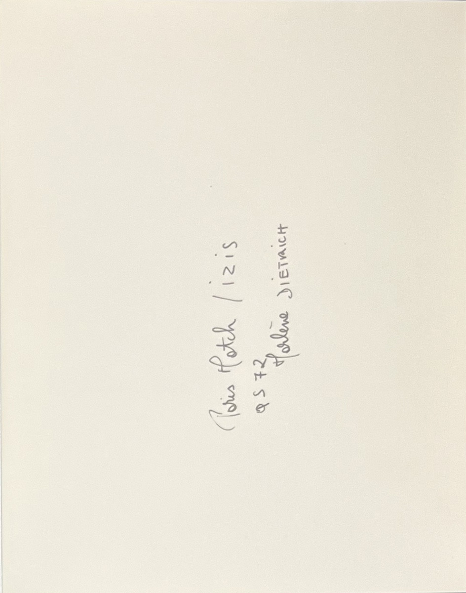 IZIS, Israëlis Bidermanas dit - Marlène Dietrich - Épreuve argentique -photo-3