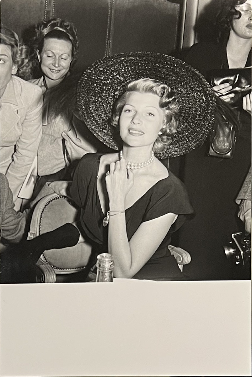 Serge Lido - Rita Hayworth - Épreuve argentique-photo-2