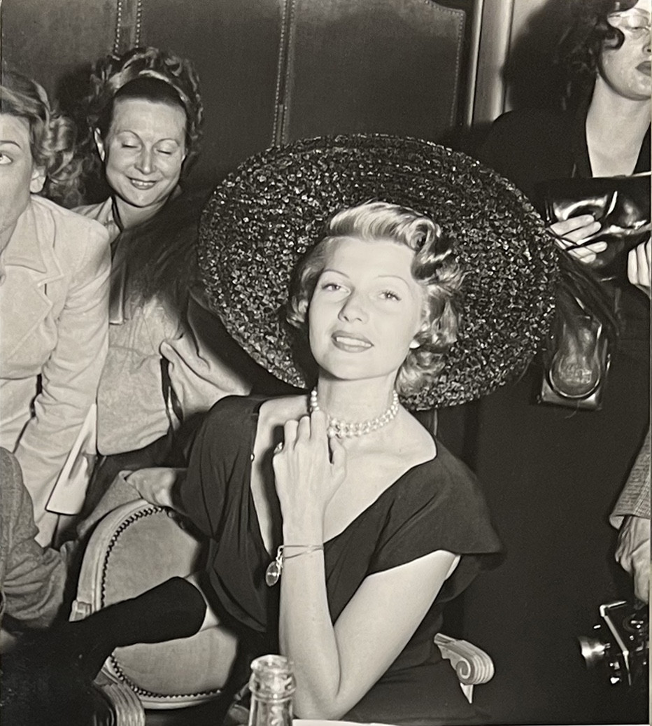 Serge Lido - Rita Hayworth - Épreuve argentique