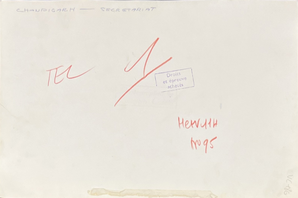 Calogero Cascio - Le Corbusier, Chandigarh, India - Silver Gelatin Print-photo-2