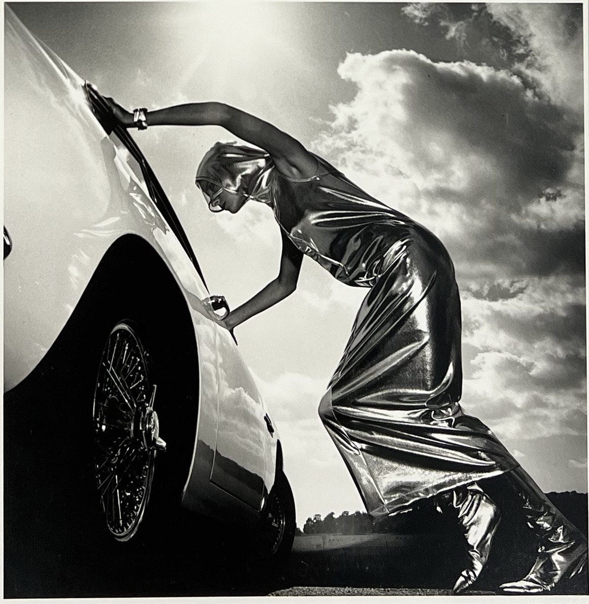 Helmut Newton - British Vogue - Épreuve argentique - 1966-photo-2