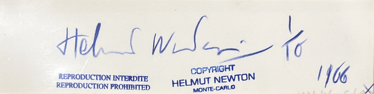 Helmut Newton - British Vogue - Épreuve argentique - 1966-photo-3