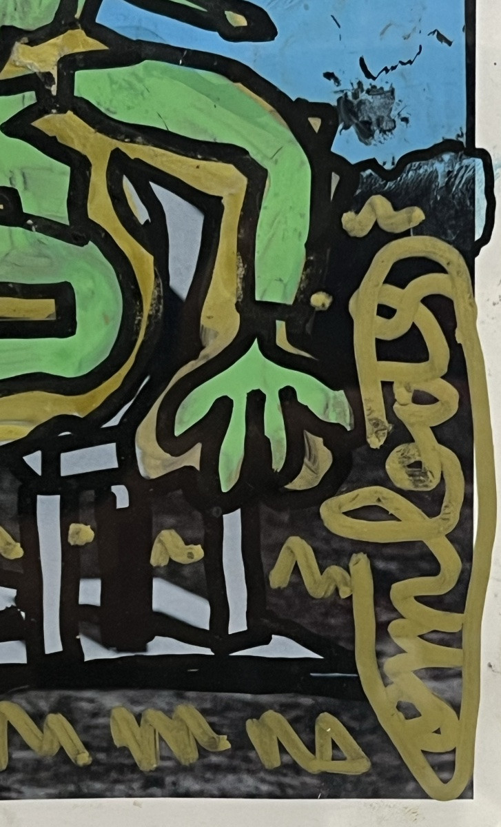 Robert Combas - Untitled - Mixed Media -photo-3