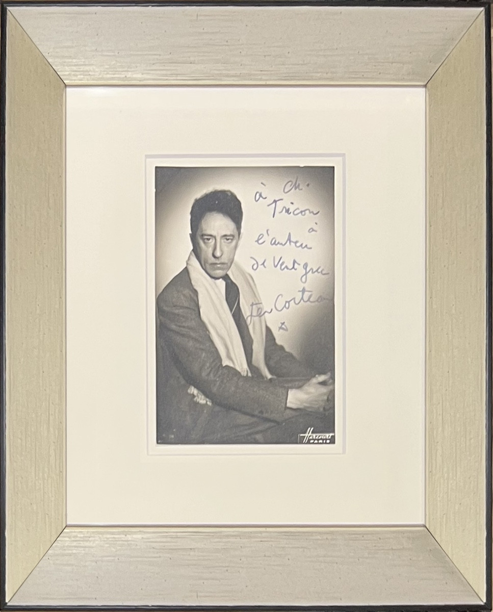 Studio Harcourt Paris - Portrait Of Jean Cocteau - Silver Gelatin Print - 1945