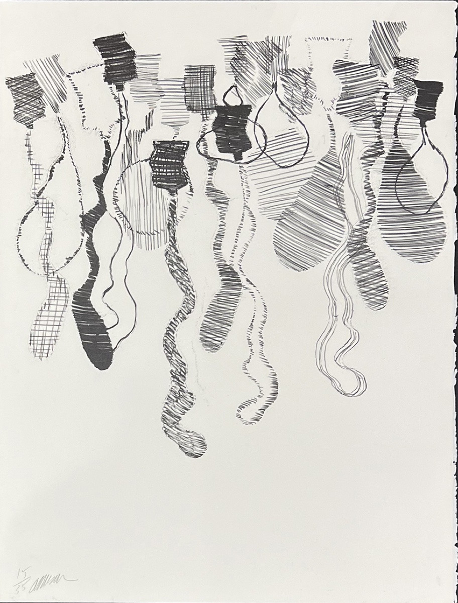 Arman, Armand Fernandez dit - Sans titre - Lithographie - circa 1969-photo-2