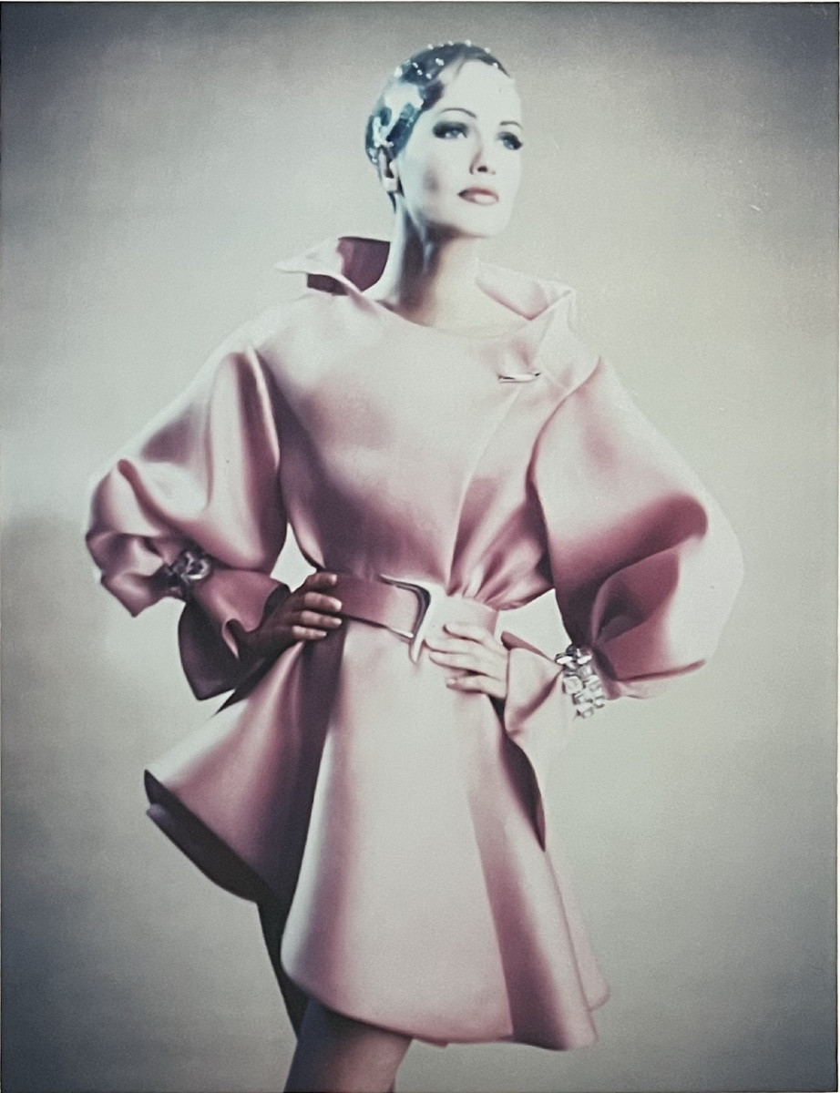 Paolo Roversi - Karen Mulder Pour Lanvin, Haute-couture, P/E - épreuve Argentique - 1991-photo-2