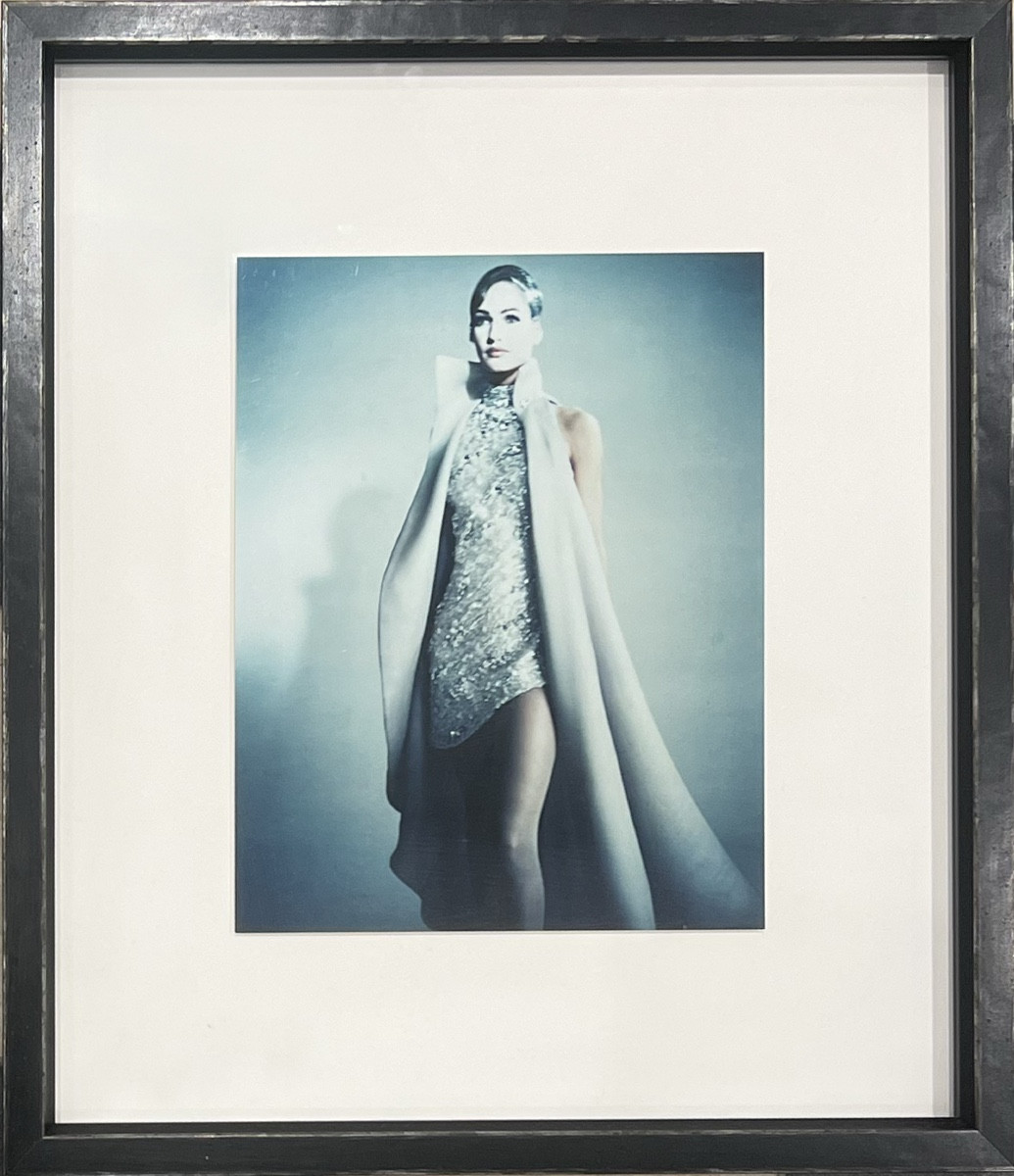 Paolo Roversi - Karen Mulder For Lanvin, Haute Couture, A/h - Silver Gelatin Print - 1991