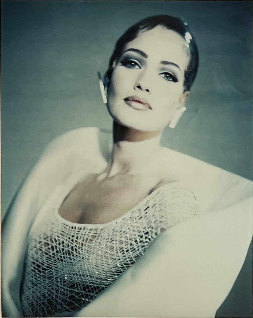 Paolo Roversi - Karen Mulder Pour Lanvin, Haute-couture, A/h - épreuve Argentique - 1991-photo-2