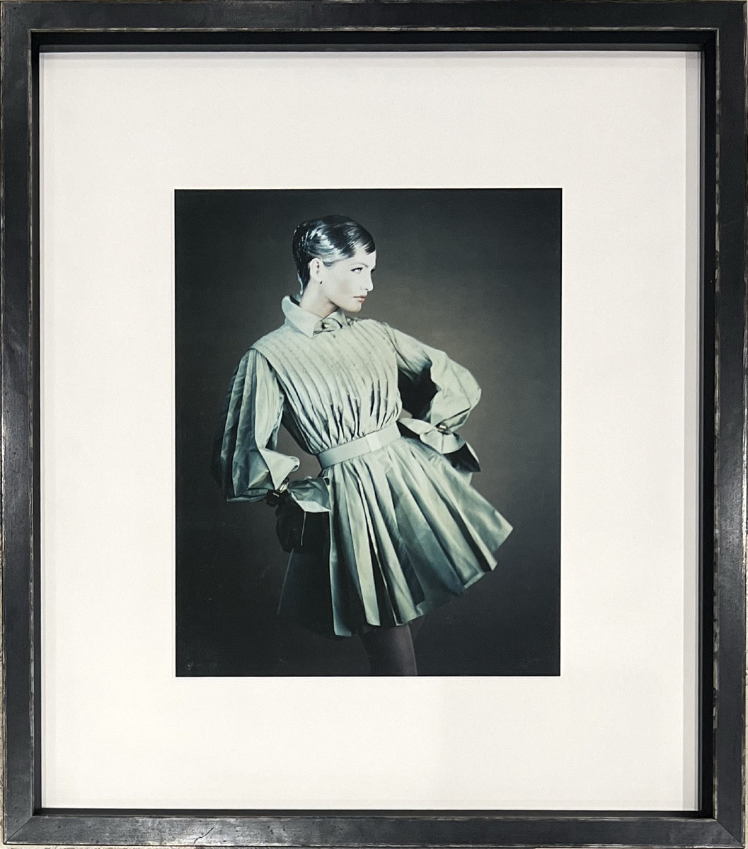 Paolo Roversi - Karen Mulder For Lanvin, Haute Couture, A/h - Silver Gelatin Print - 1991