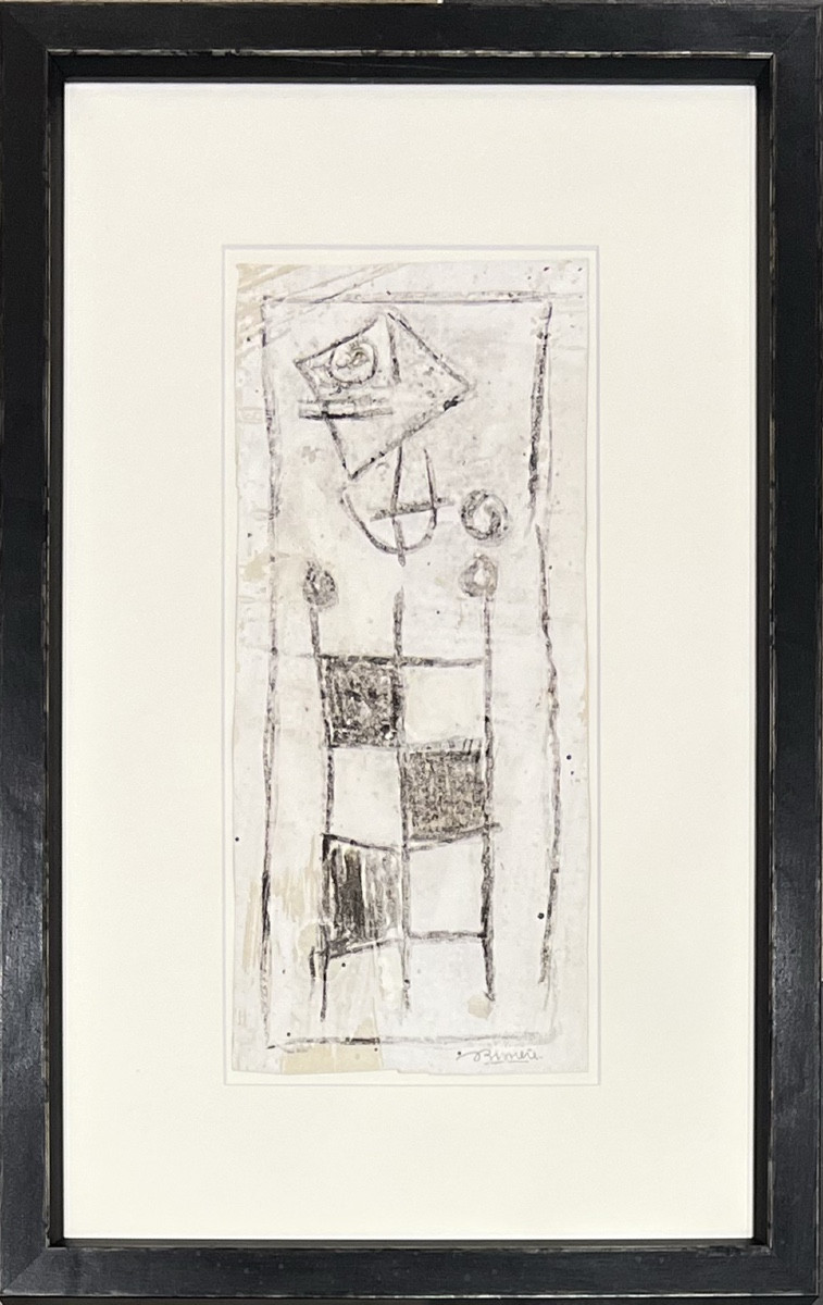 Roger Bissière - Untitled - Mixed Media - Pastel, Chalk, Oil