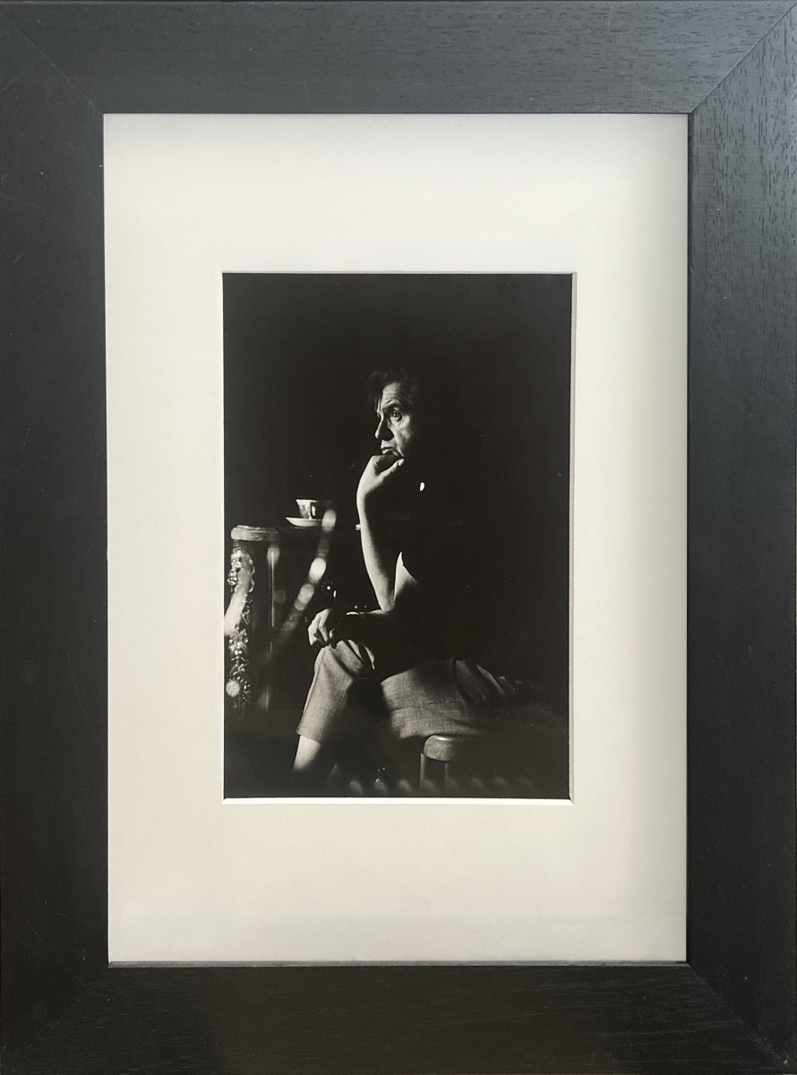 Peter Beard - Portrait de Francis Bacon, dans son atelier, Londres - Épreuve argentique - 1972