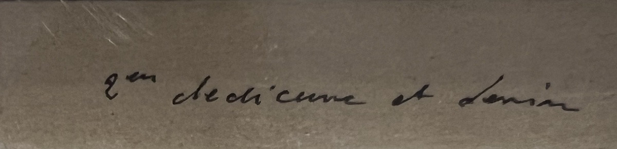 Fernand Léger - Les Fratellini - Gravure - Dédicacée pour les frères Fratellinis - circa 1924-photo-4