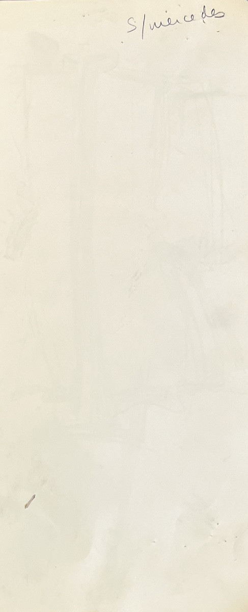 Yves Saint Laurent - Croquis - Dessin de mode - Mine de plomb -photo-2