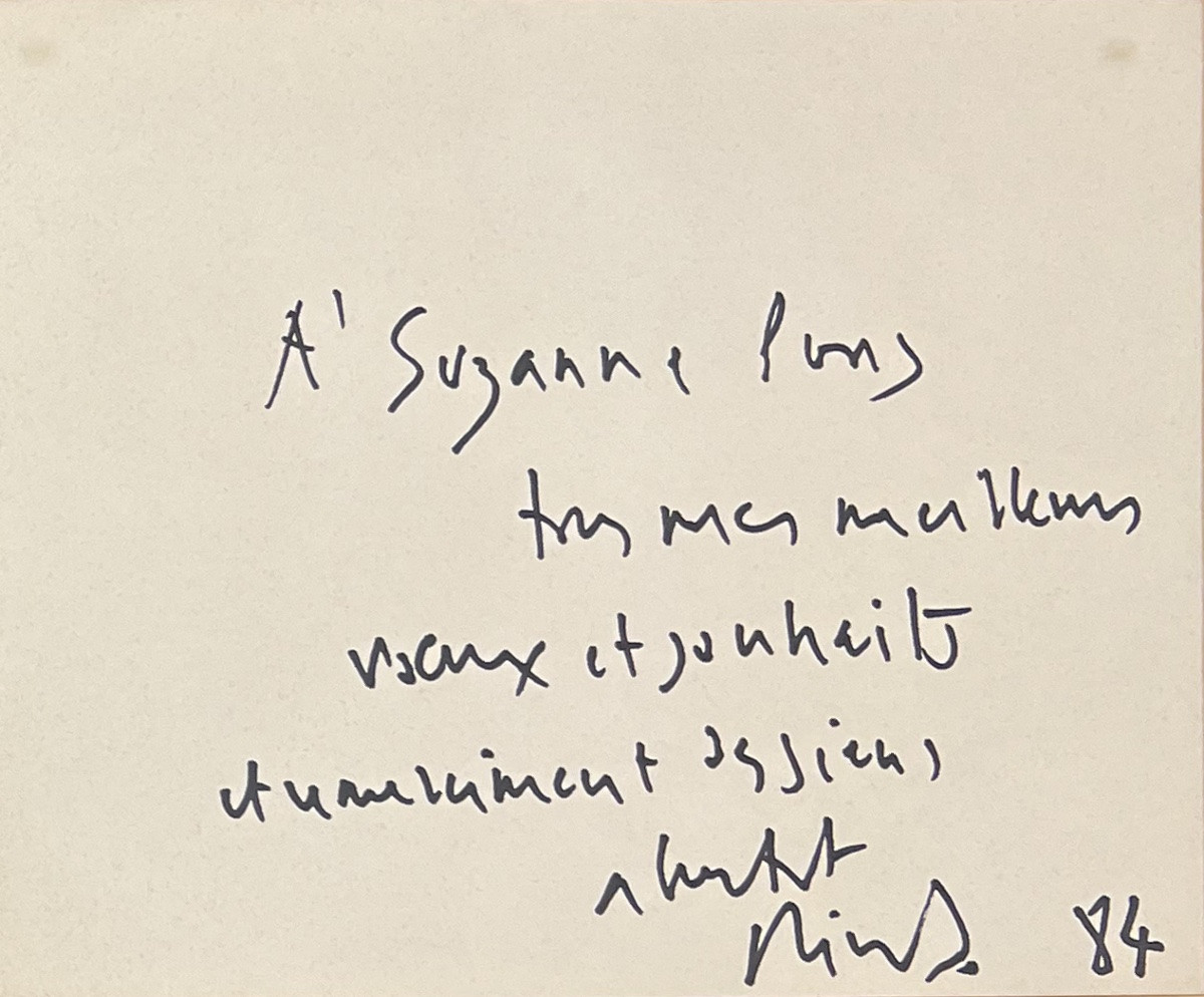 Olivier Debré - Signe Paysage - Lithographie en couleurs sur papier Arches - 1981-photo-4