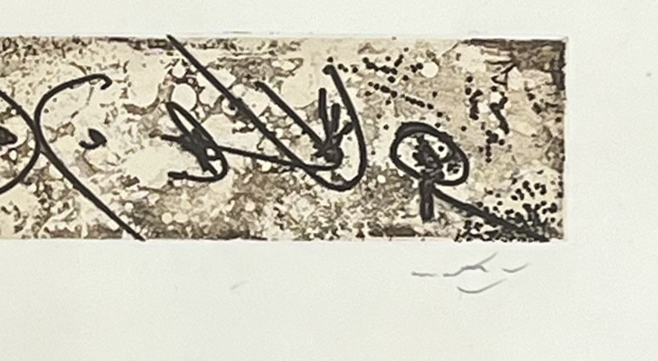 Roberto Matta - Herring - Harangue - Eau forte et aquatinte - 1965-photo-2