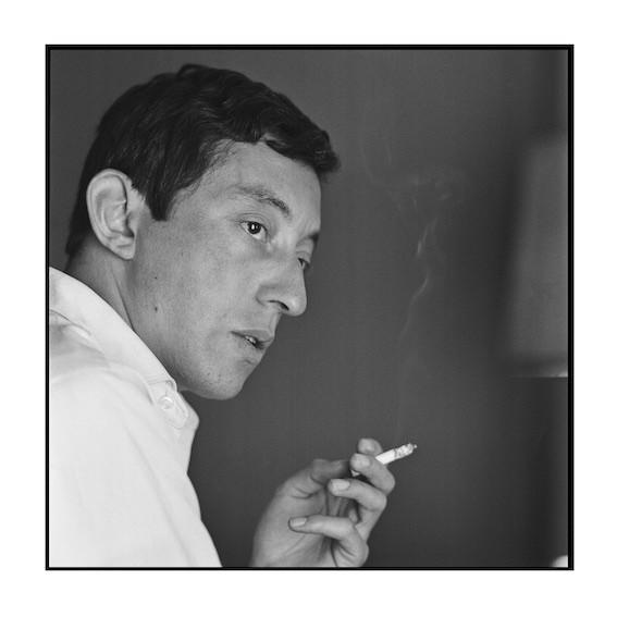 Nicolas Treatt - Serge Gainsbourg Smoking A Cigarette, Avenue Bugeaud - Exclusive Photo - 1963-photo-2