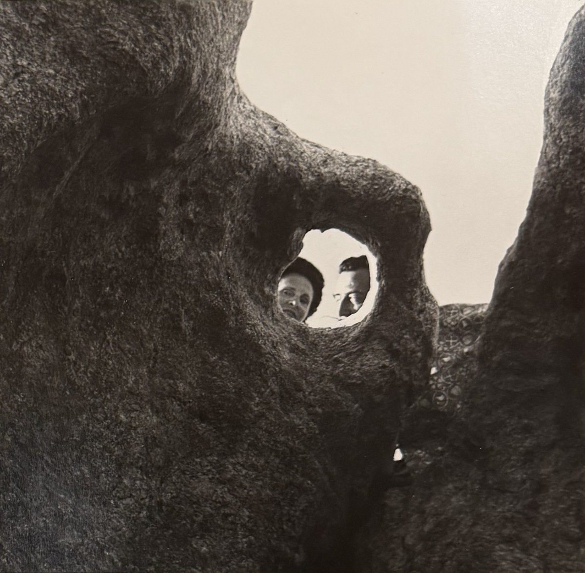 Robert Descharnes - Dali & Gala à Port Lligades - Épreuve argentique - circa 1965