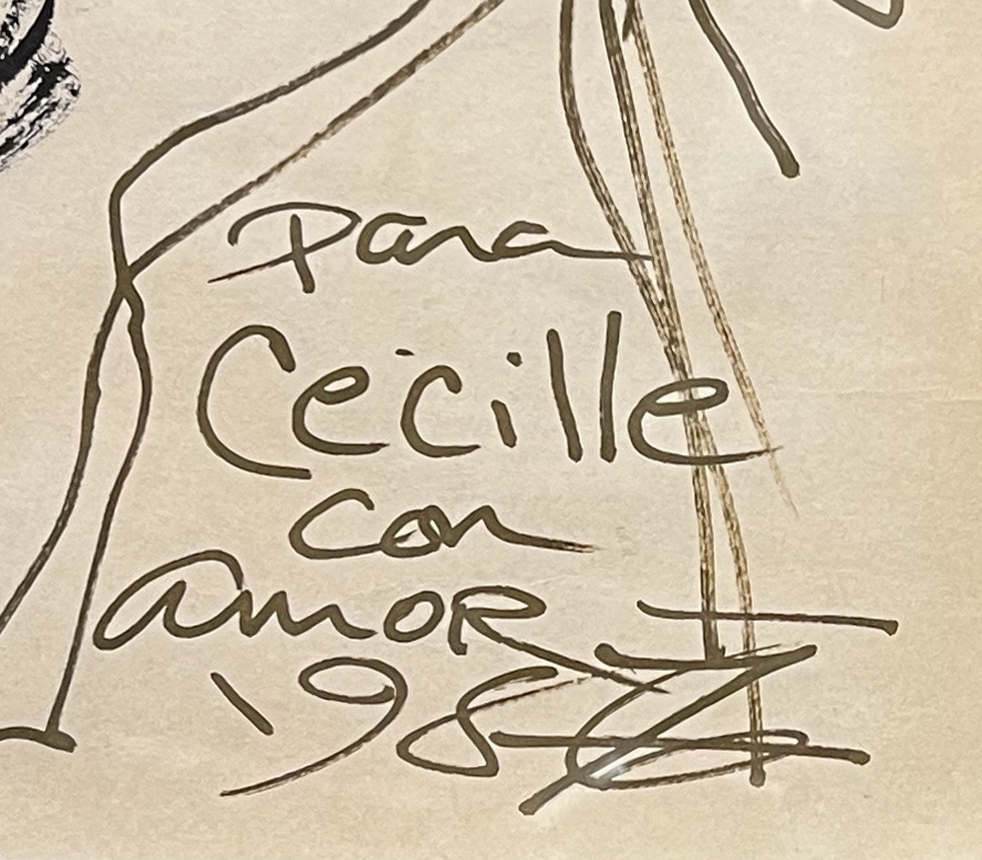 Antonio Lopez - Dessin de mode original - Encre et posca - 1987-photo-4