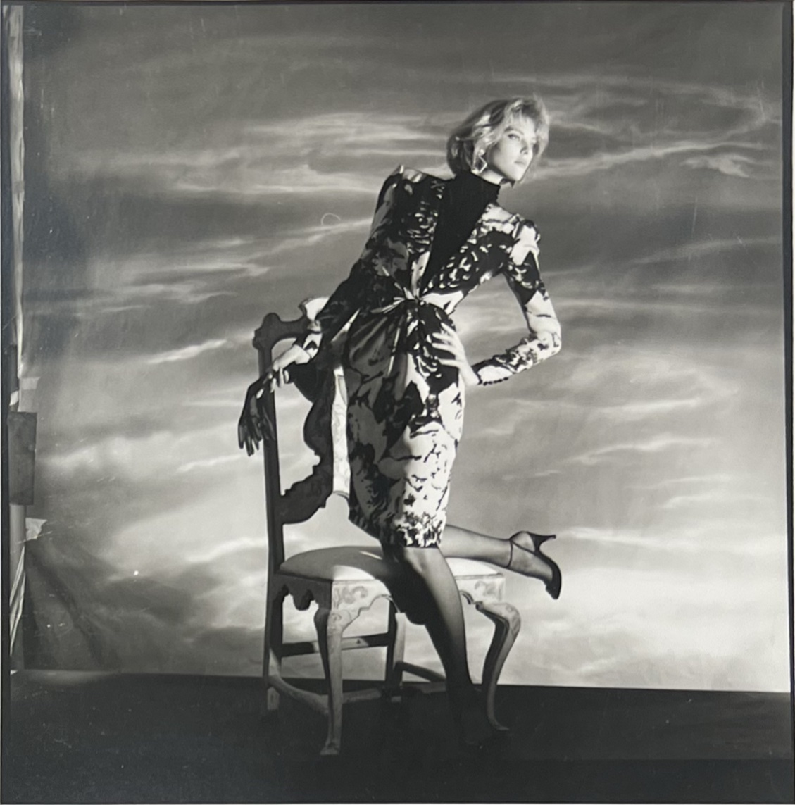 Horst P. Horst - Tatjana Patitz pour Vogue Paris - Épreuve argentique - Septembre 1985