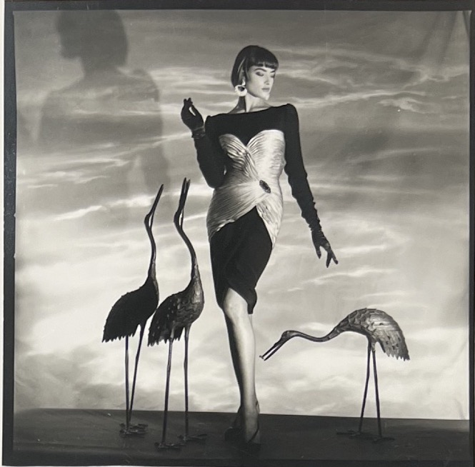 Horst P. Horst - Linda Evangelista For Vogue Paris - Silver Print - September 1985