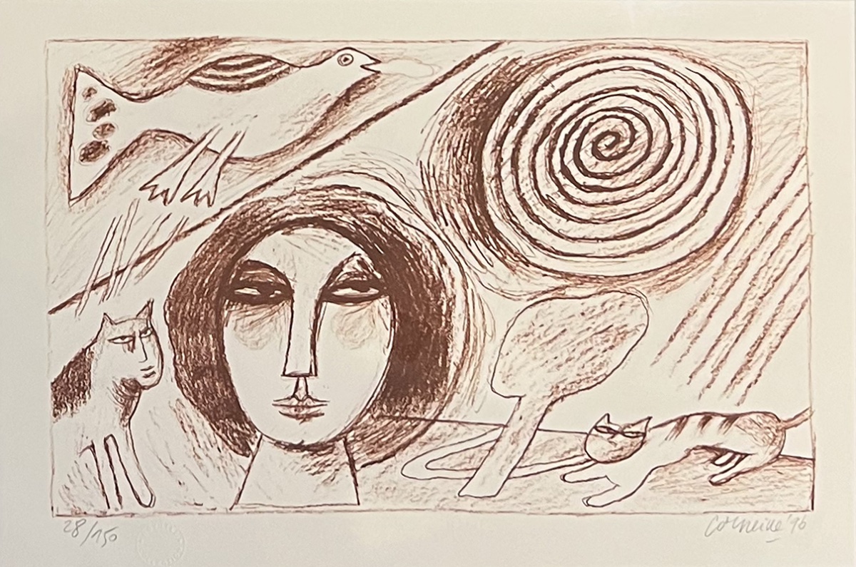 Corneille, Guillaume Cornelis Van Beverloo (known As) - Untitled - Lithograph - 1996-photo-2