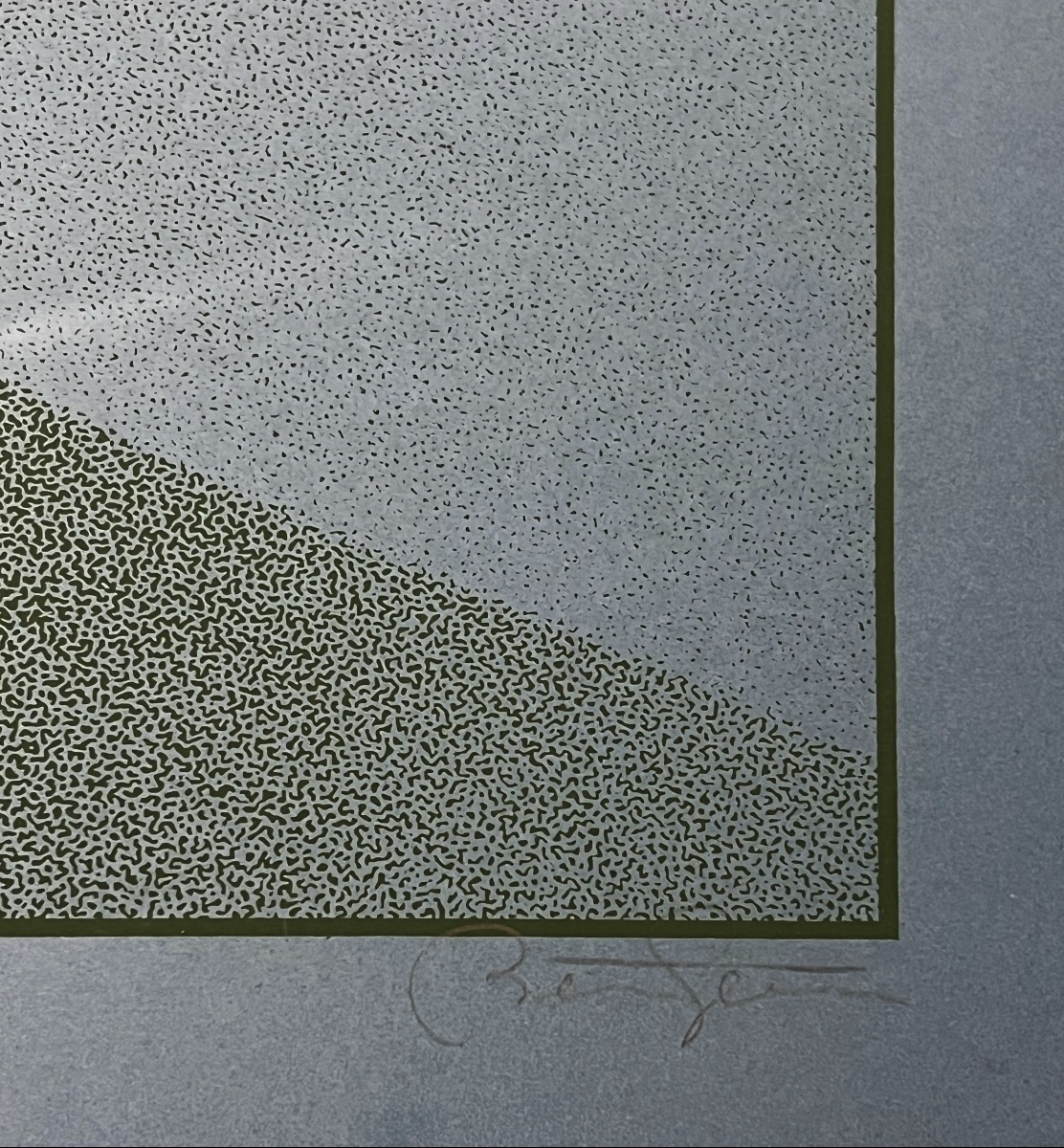 Bert Stern - Marilyn Monroe - Sérigraphie en vert sur feuille bleue - 1973-photo-3