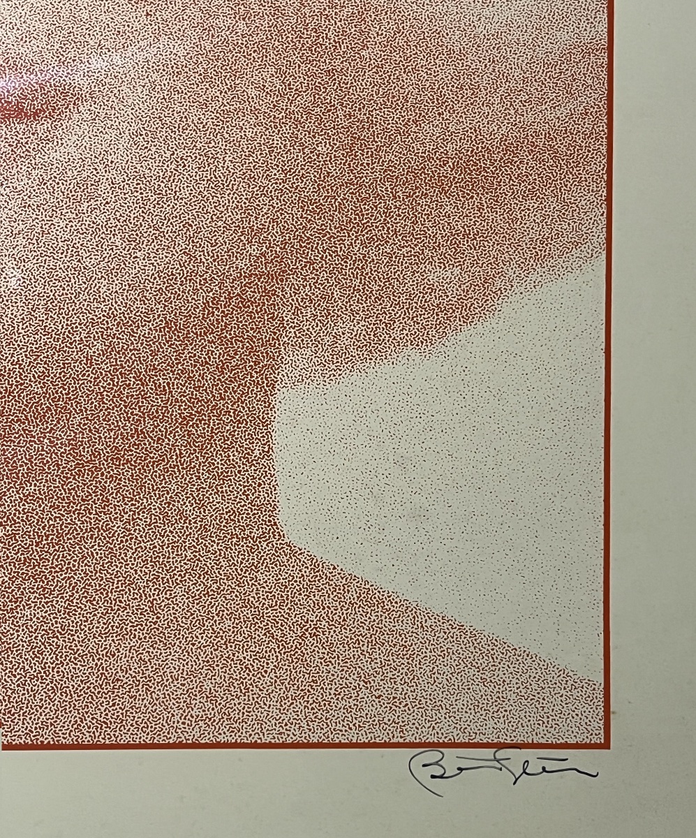 Bert Stern - Marilyn Monroe - Sérigraphie en rouge sur feuille blanche - 1973-photo-4