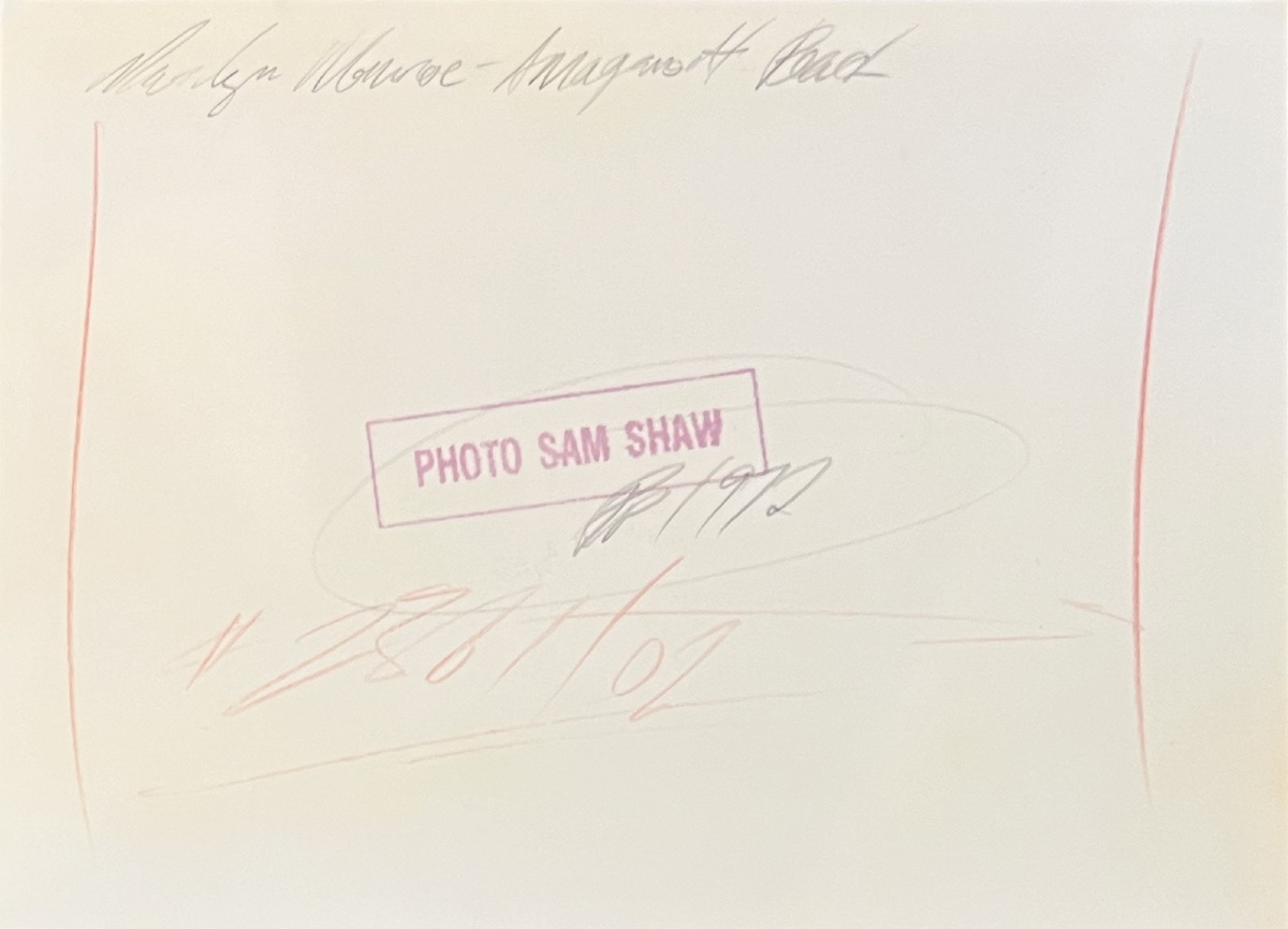 Sam Shaw - Marilyn Monroe, Amagansett Beach, New York - Silver Print-photo-2