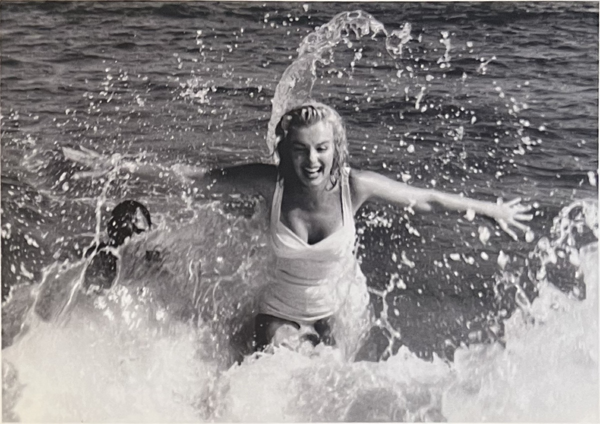 Sam Shaw - Marilyn Monroe, Amagansett Beach, New York - Silver Print